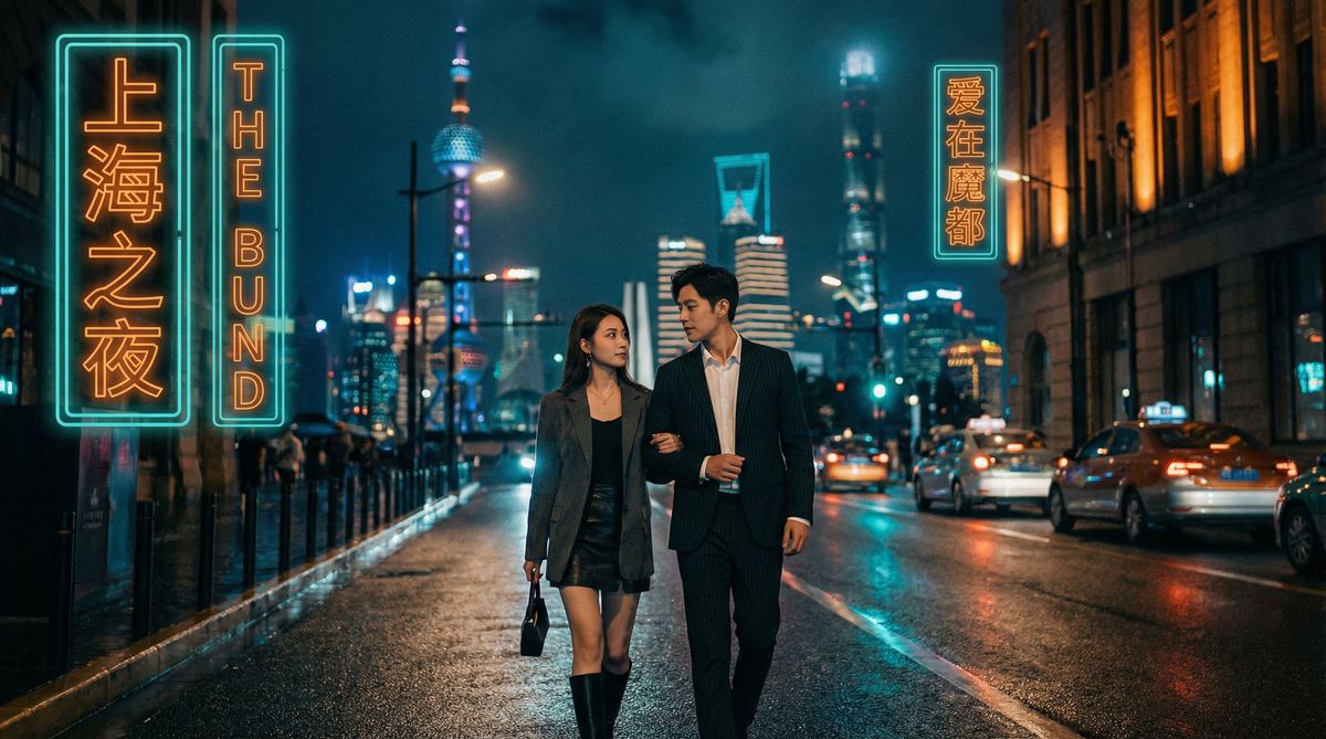 探花视频：都市情感剧《魔都之夜》